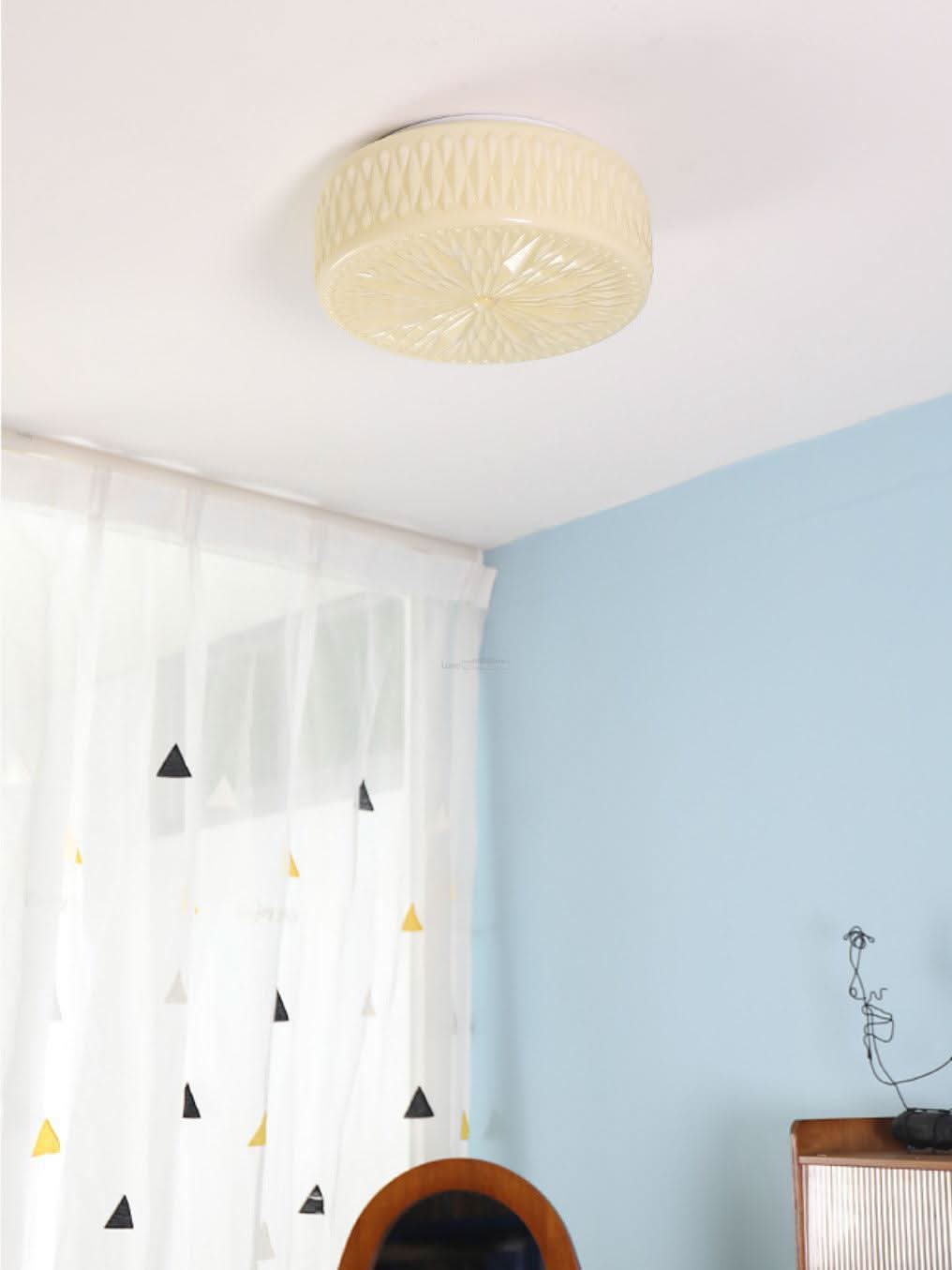 Adler Flush Mount Ceiling Light  ∅ 15″ - Chloe, Flush Mounts-1-Luxehomezone