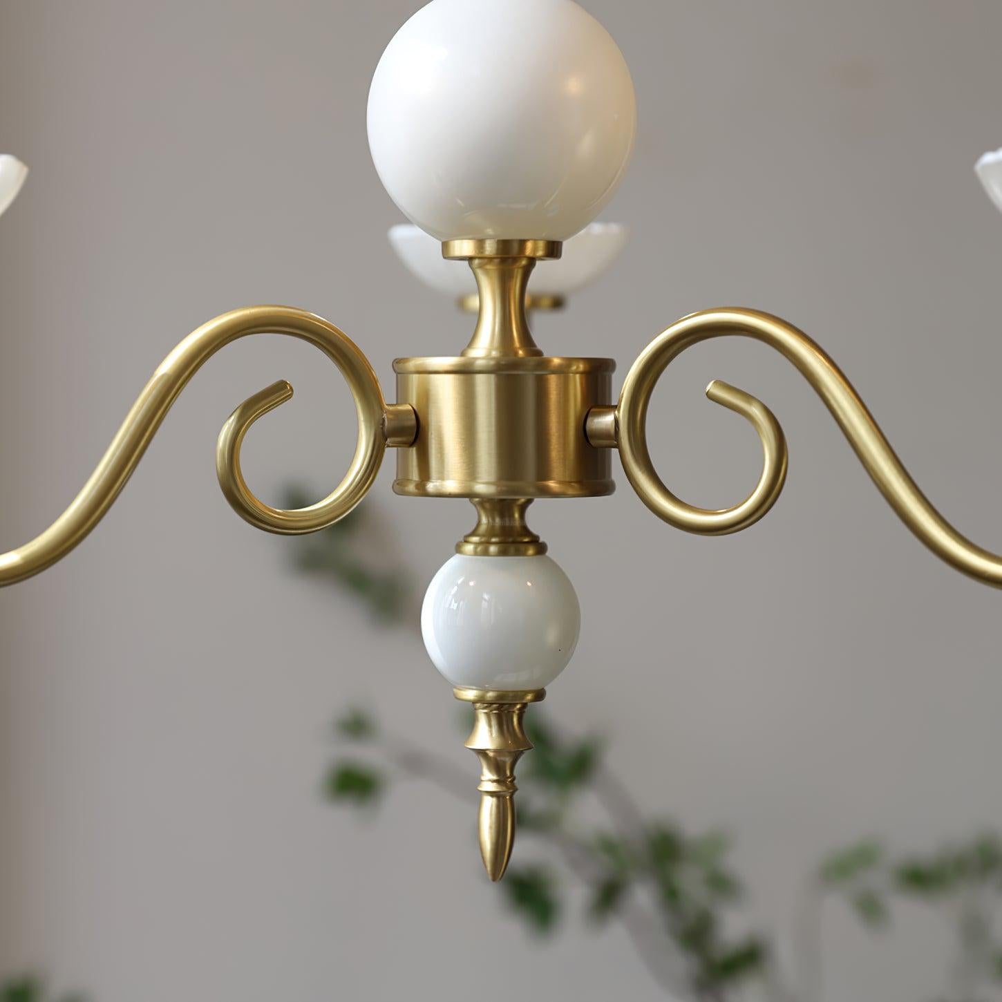 Candle Style Carlita Chandelier with 3/5 heads - Candle-1-Luxehomezone