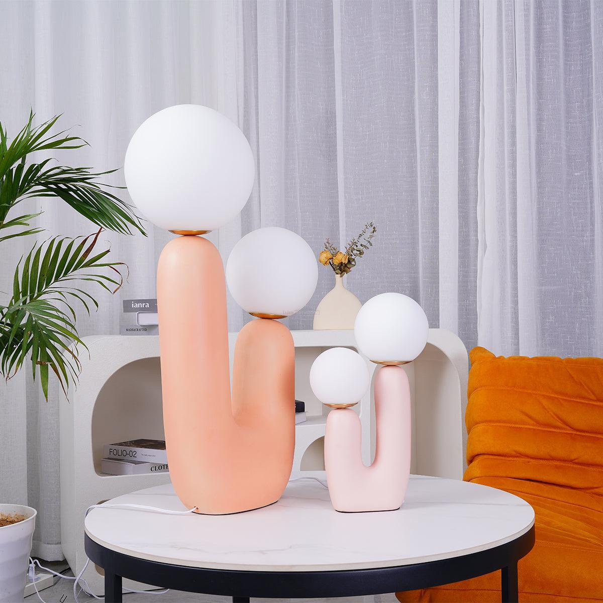 Oo Ceramics Table Lamp ∅ 22.4″ - Candy-1-Luxehomezone