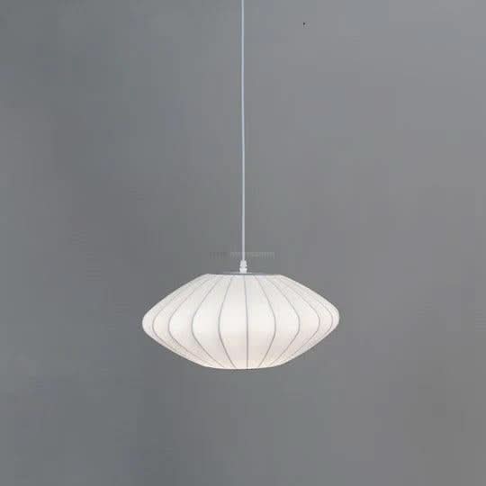 Bubble Pendant Light with Artificial Silk Lampshade - Luxehomezone