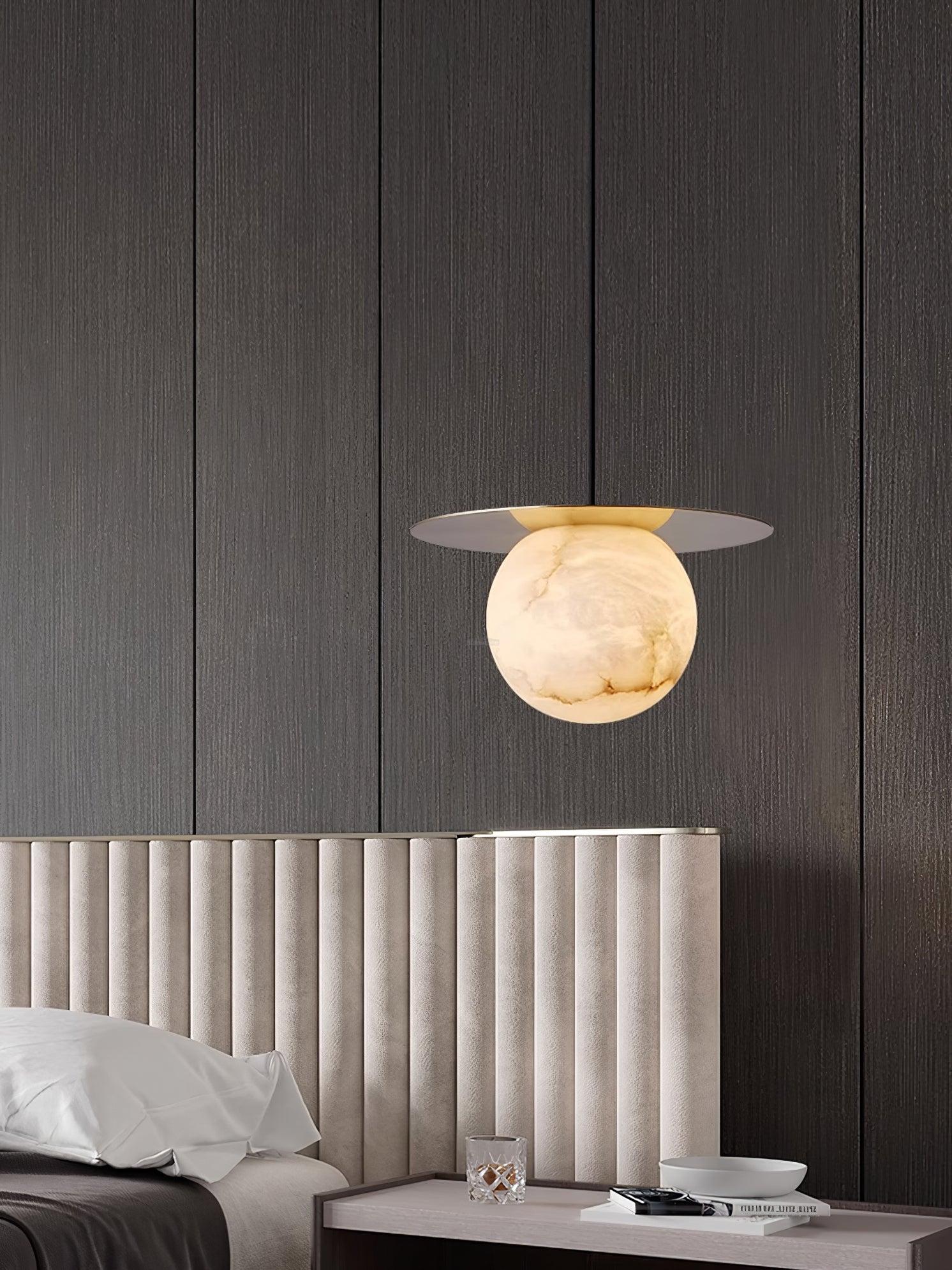 Borra Alabaster Pendant Light - Alabaster, Alabaster Pendant, Optimized-1-Luxehomezone