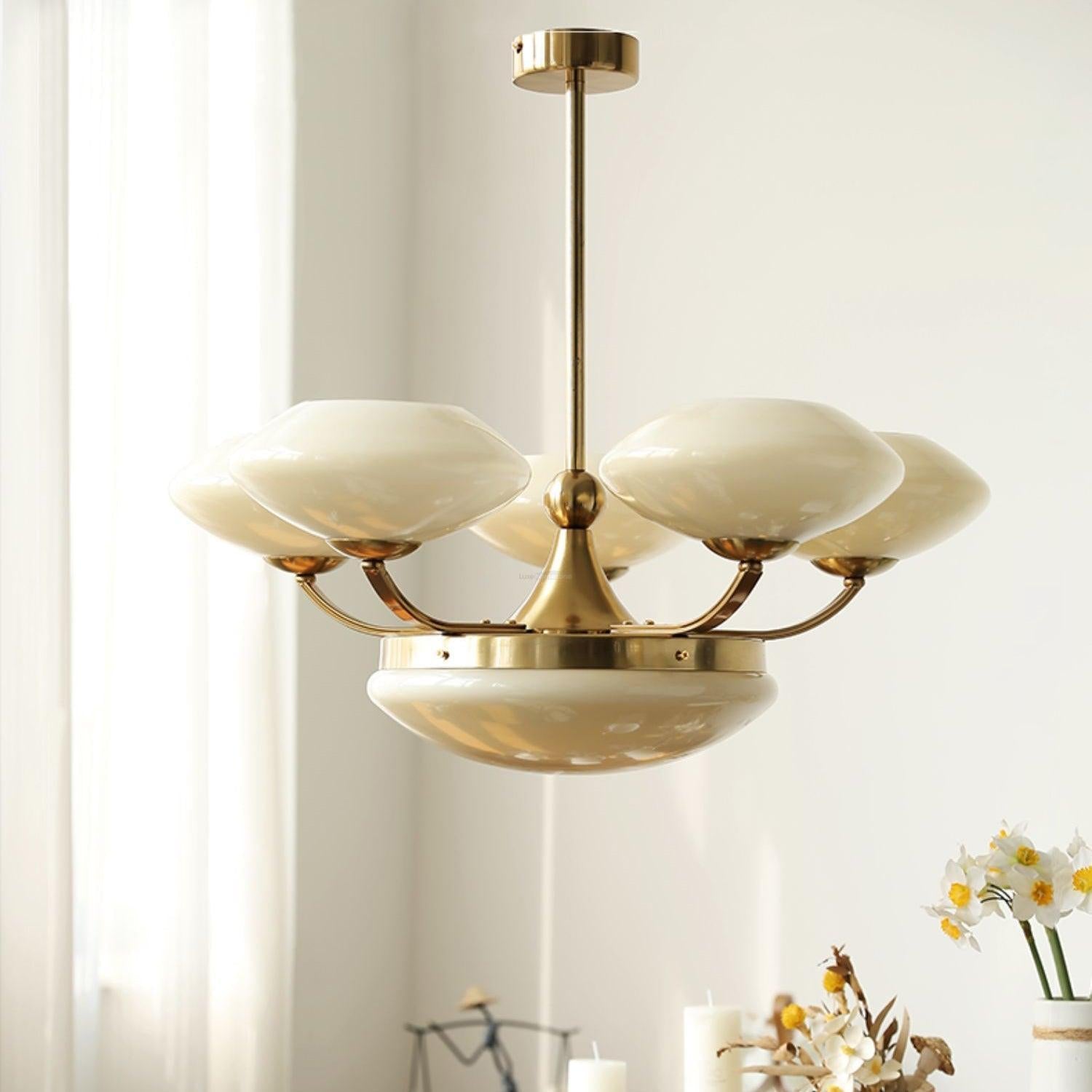 Keston Chandelier ∅ 27.6″ - Bend-1-Luxehomezone