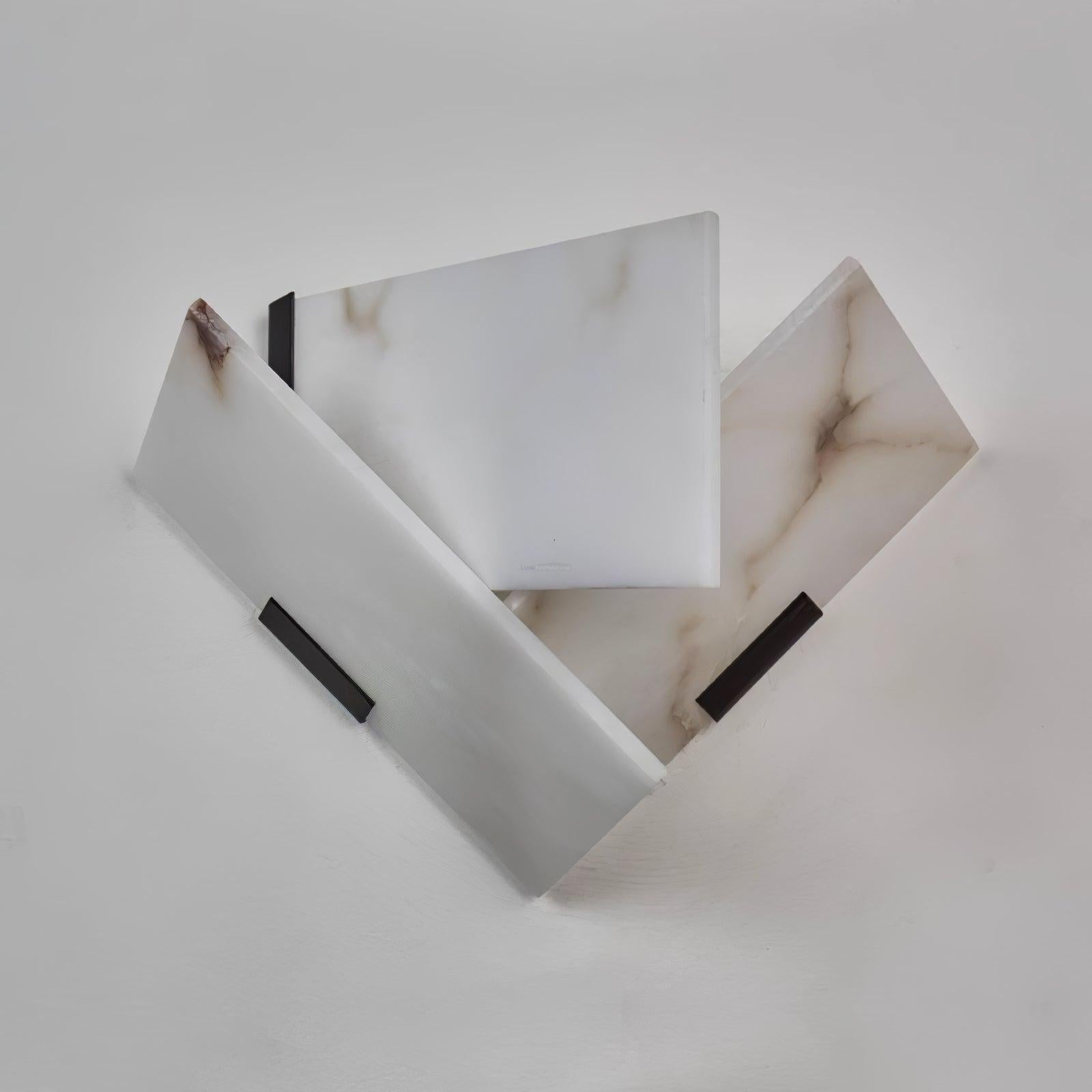 Fly Alabaster Wall Sconce - Alabaster, Alabaster Wall Lamp-1-Luxehomezone