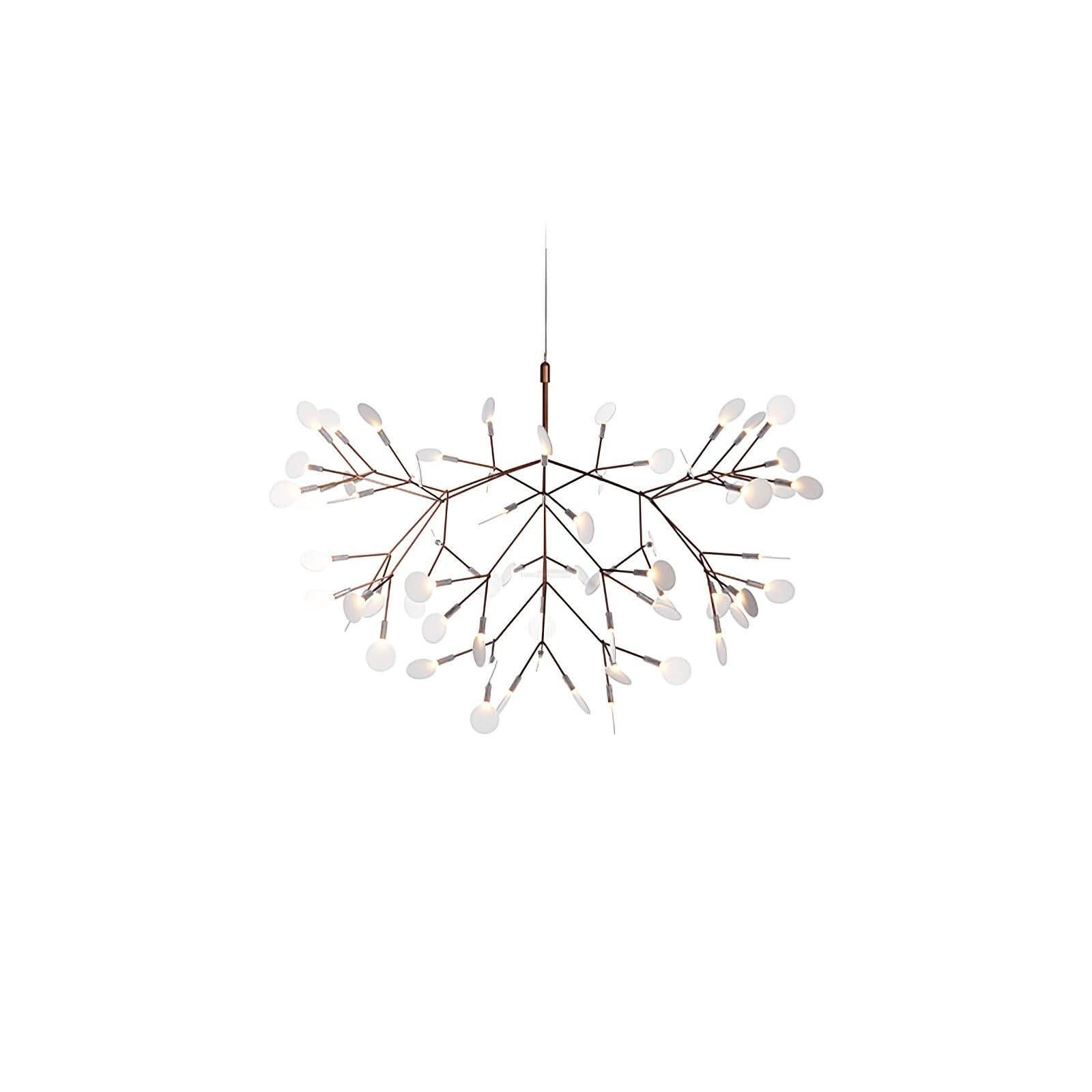 Rose Gold Firefly Chandelier - Branch-1-Luxehomezone