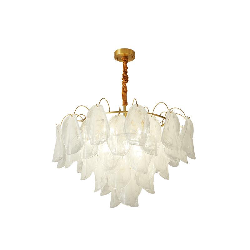 Multi Tier Cloud Glass Pendant - Cylinder-1-Luxehomezone