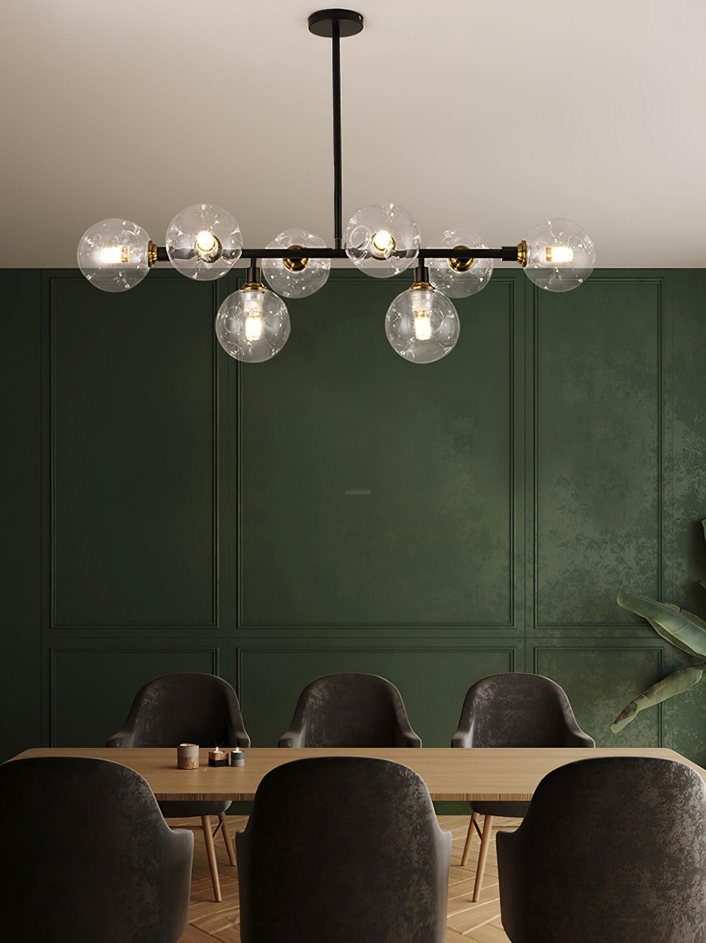 Primas Glass Linear Chandelier - Hailey, Optimized-1-Luxehomezone