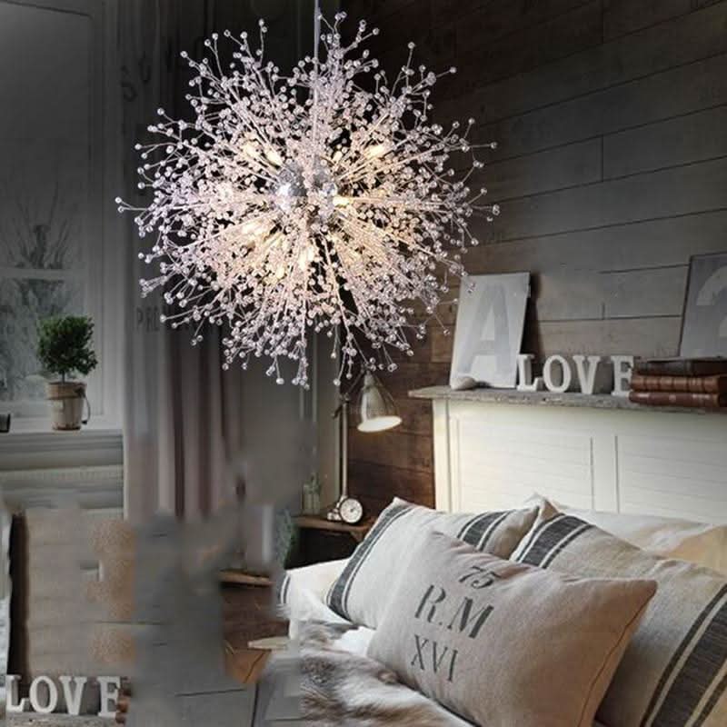Crystal Dandelion Chandelier with 9/12/16 heads - Luxehomezone
