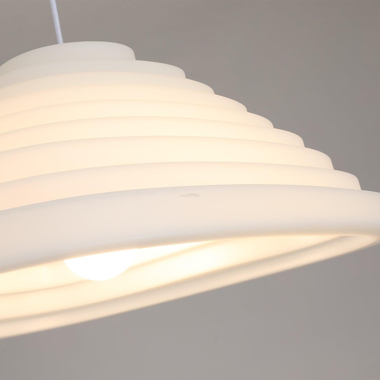 Rice Field Acoustic Acrylic Pendant - Luxehomezone