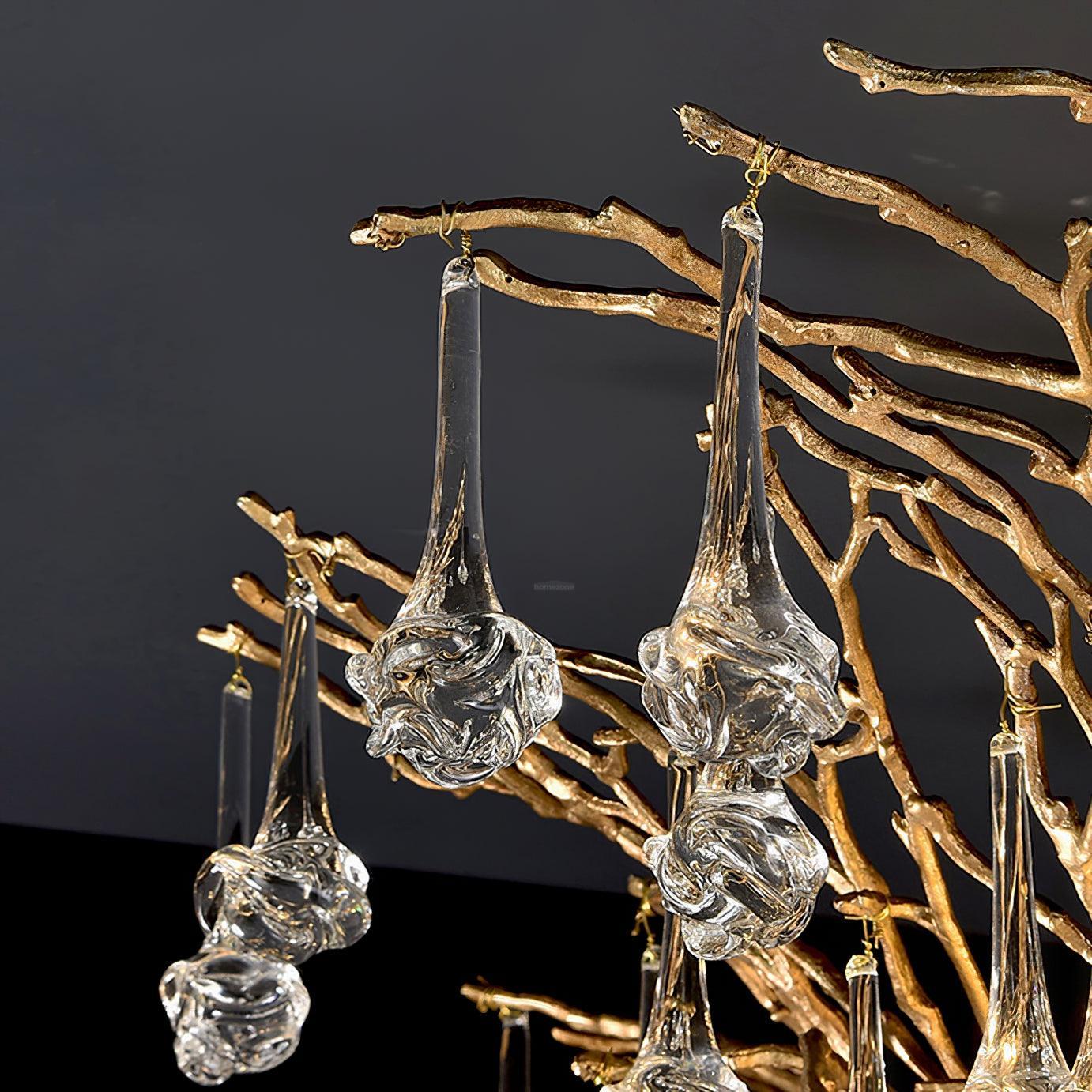 Tree Branch Staircase Chandelier ∅ 59″ - Helia-1-Luxehomezone