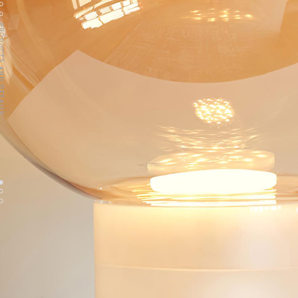 Aella Table Lamp  ∅ 12.5″ ∅ 14.9″ - Art Glass-1-Luxehomezone