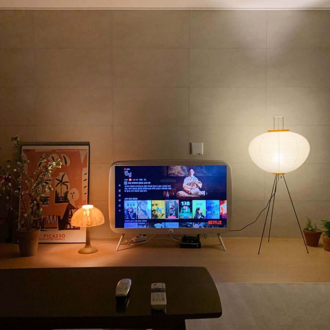 Akari Paper Floor Lamp - Luxehomezone