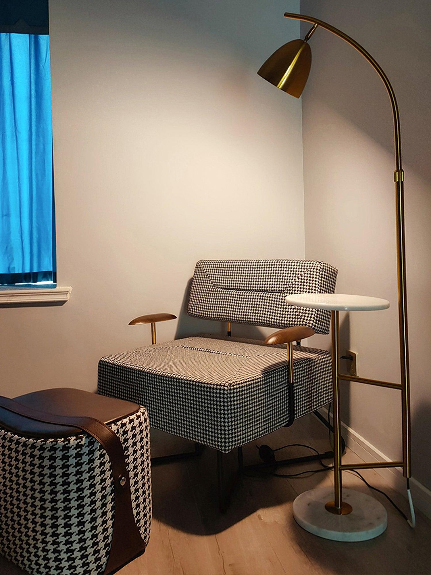 Rani Floor Lamp W 13.8″ - Bent-1-Luxehomezone
