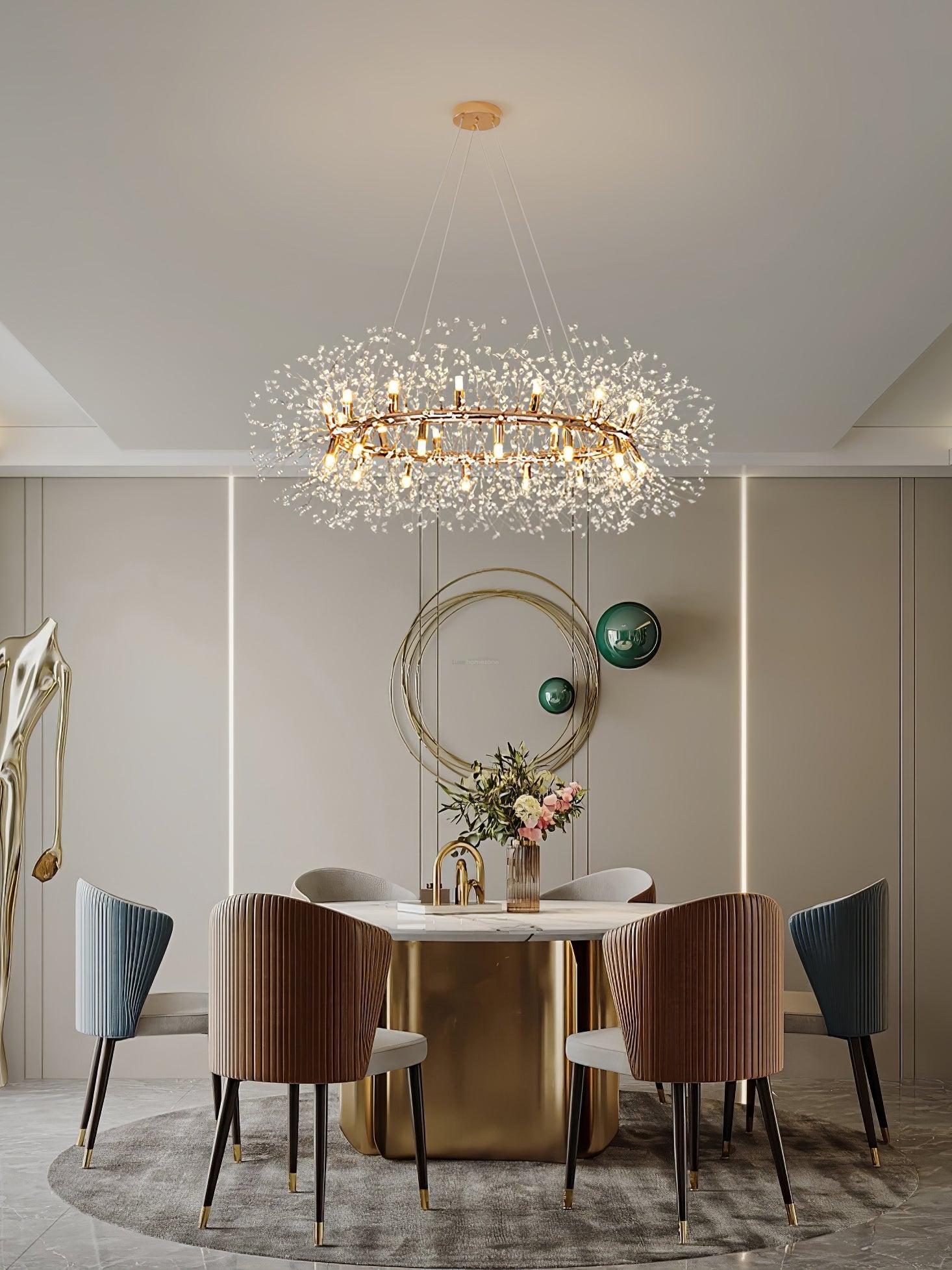 Dandelion Chandelier Bloom - Urchin-1-Luxehomezone