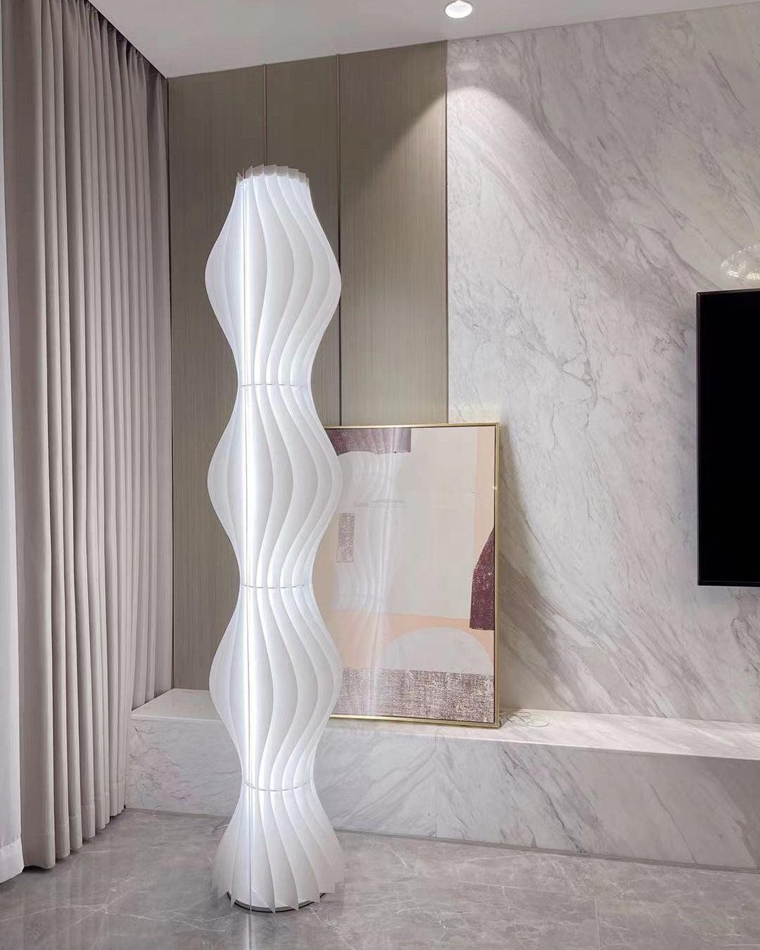 Vapor Floor Lamp Dia 35cm - Pillar-1-Luxehomezone