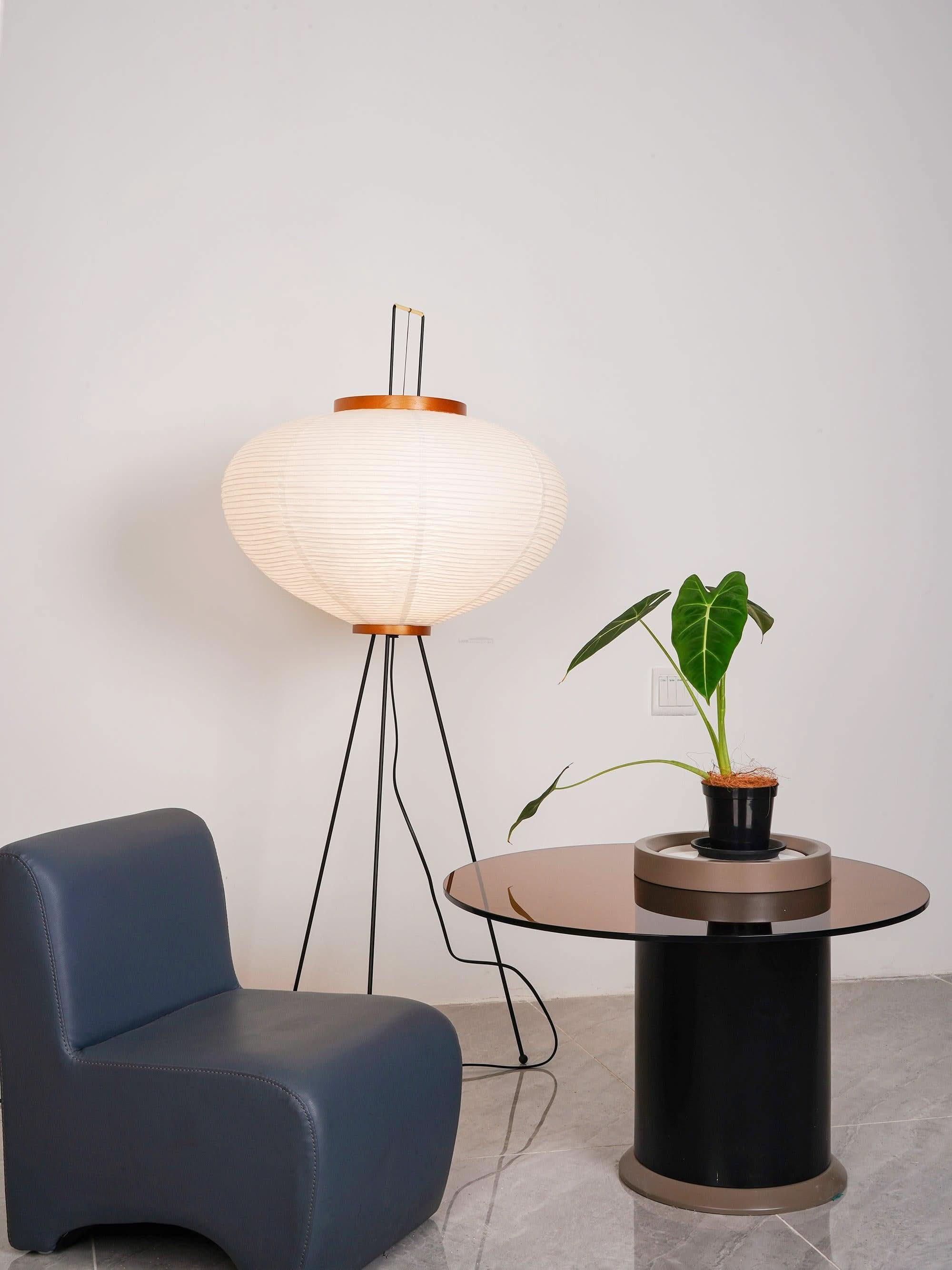 Akari Paper Floor Lamp - Luxehomezone