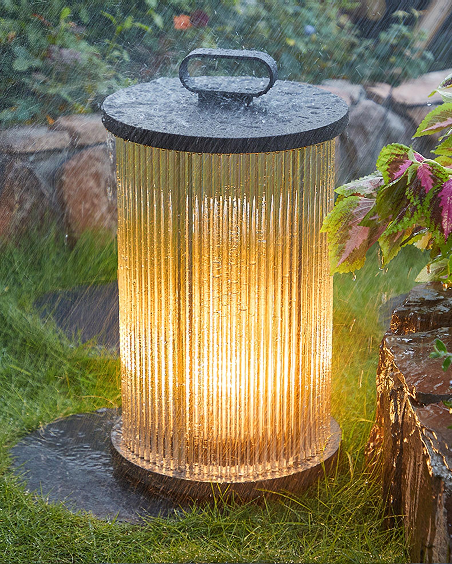 Ambient Line Lantern Garden Floor Lamp - Canister-1-Luxehomezone