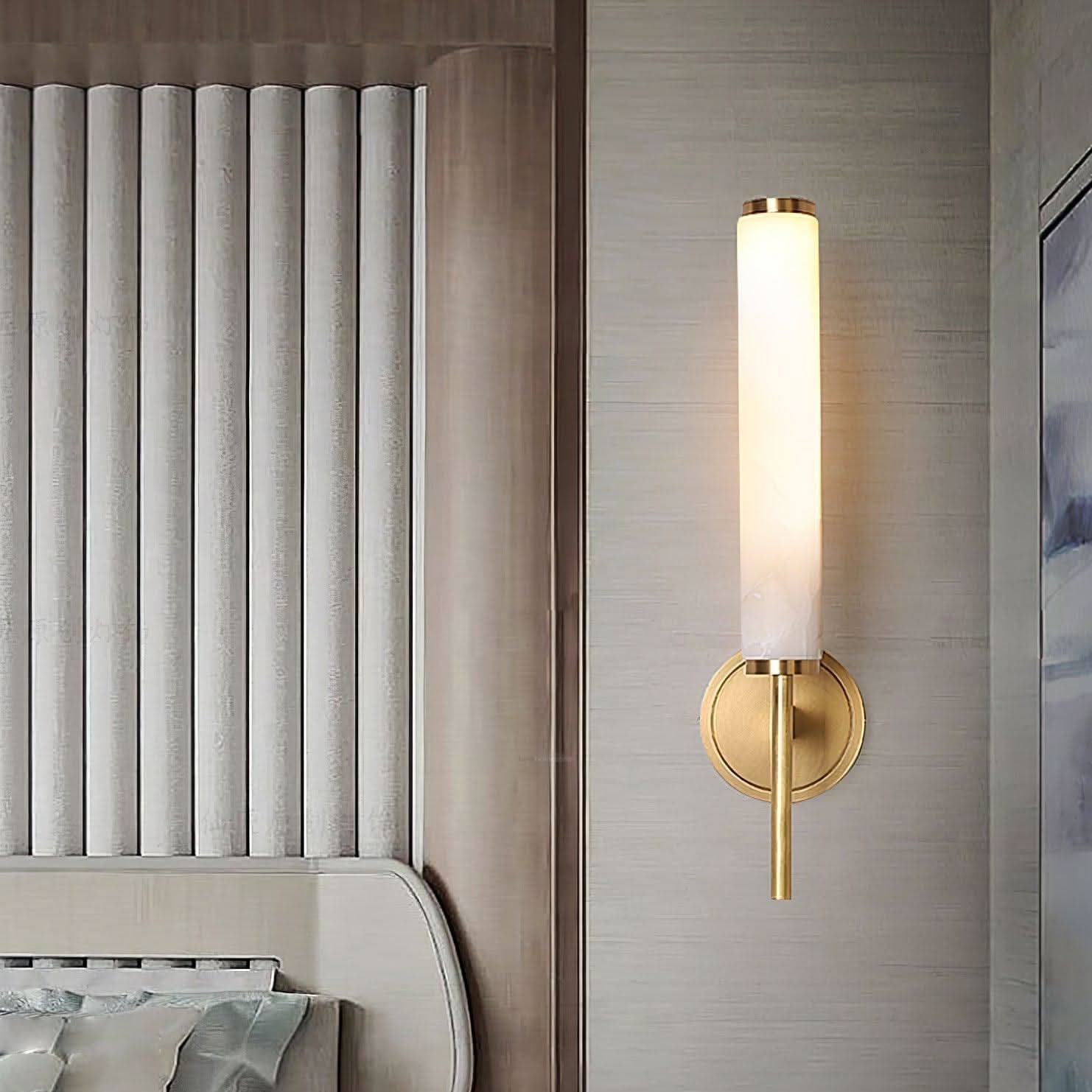 Brindisi Alabaster Wall Sconce - Luxehomezone