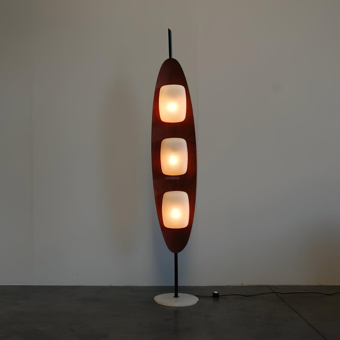 Surfboard Floor Lamp  ∅ 11.8″ - Pillar-1-Luxehomezone