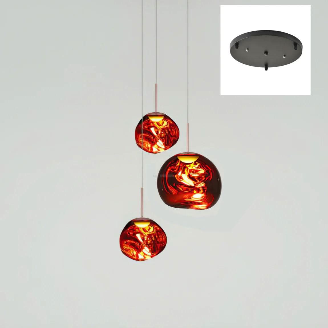 Lava Round Pendant - Luxehomezone