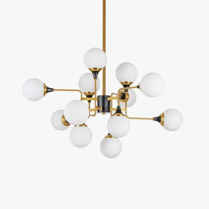 Stilnovo Chandelier with 12/16/24 heads - Frown-1-Luxehomezone