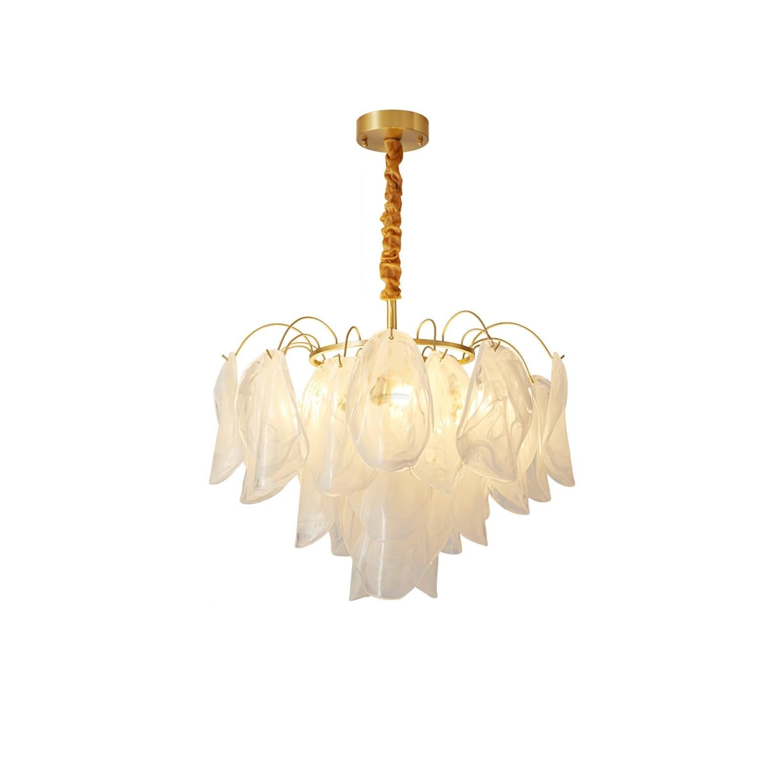 Multi Tier Cloud Glass Pendant - Cylinder-1-Luxehomezone