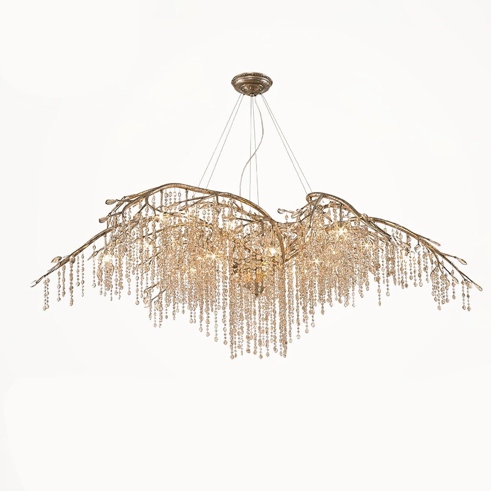 Autumn Twilight Round/Linear Chandelier - Branch-1-Luxehomezone