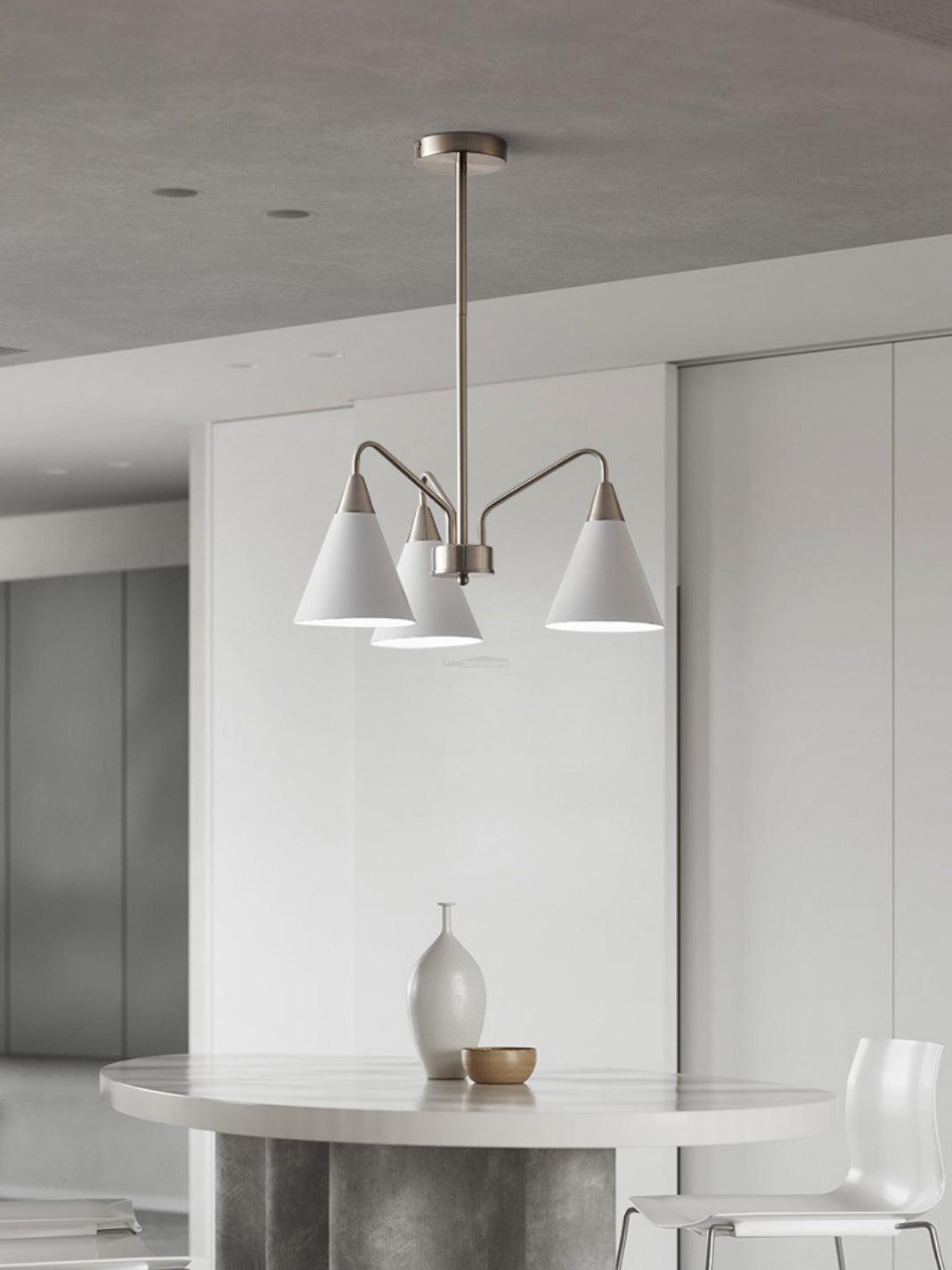 Fashion Cono Chandelier ∅ 20.9″ - Bend-1-Luxehomezone