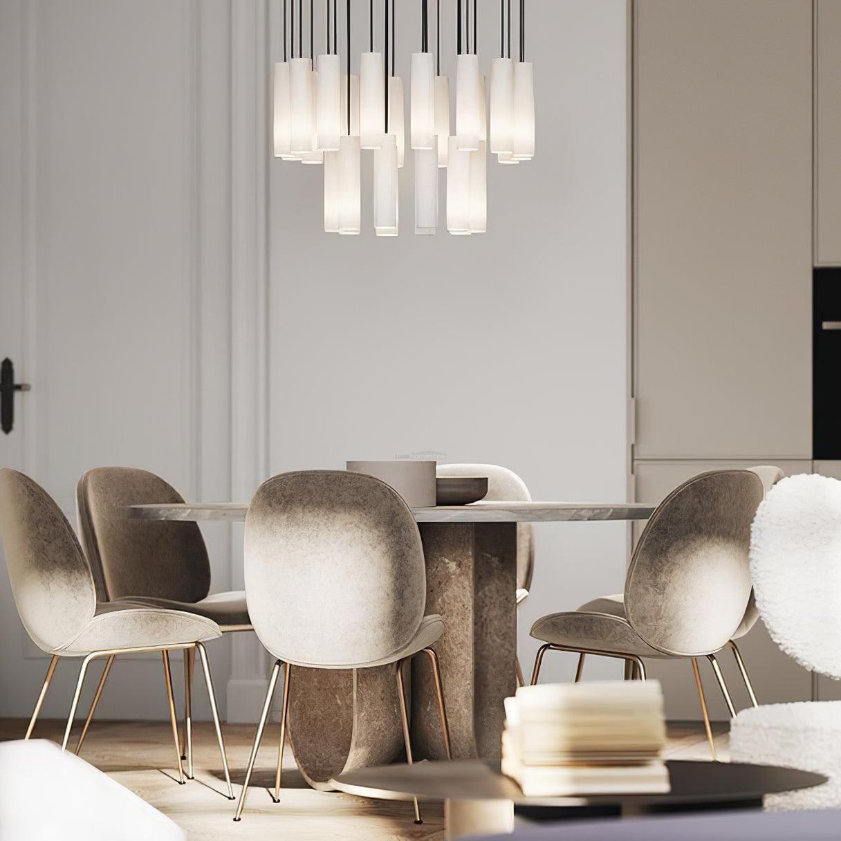 Silo Alabaster Pendant Light - Luxehomezone