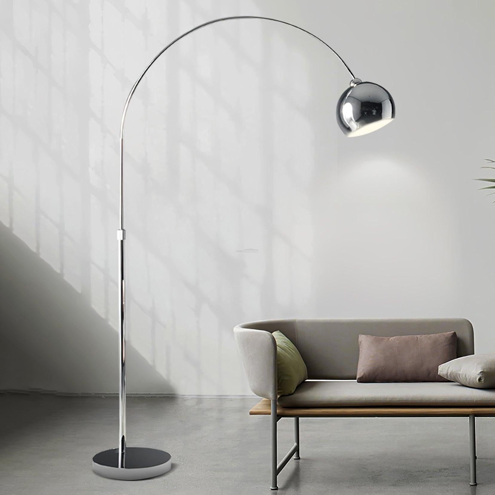 Angle Floor Lamp ∅ 43.3″ - Bent-1-Luxehomezone