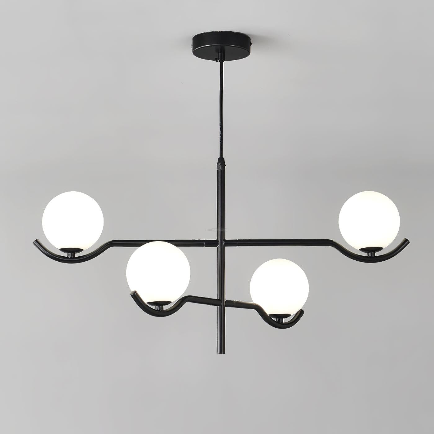 Doris Chandelier with 4/6 heads - Frown-1-Luxehomezone