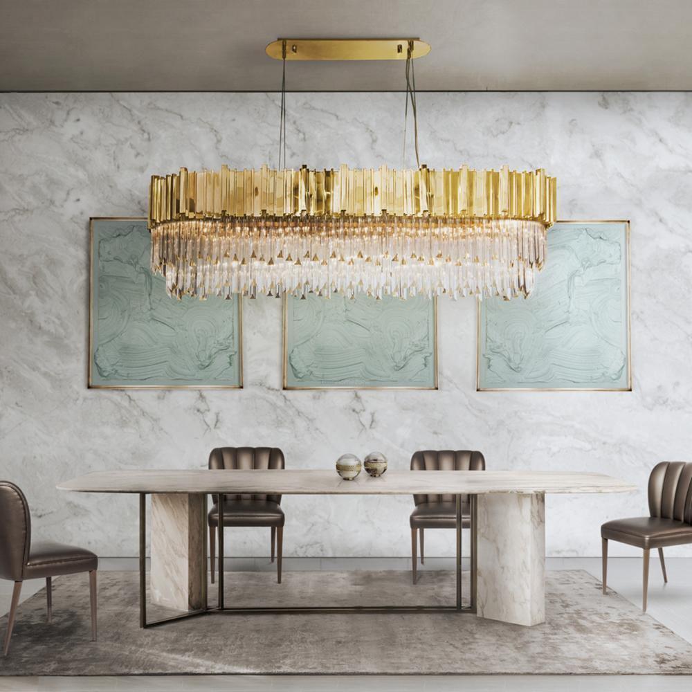 Empire Chandelier ∅ 11.8″ - Crystals-1-Luxehomezone