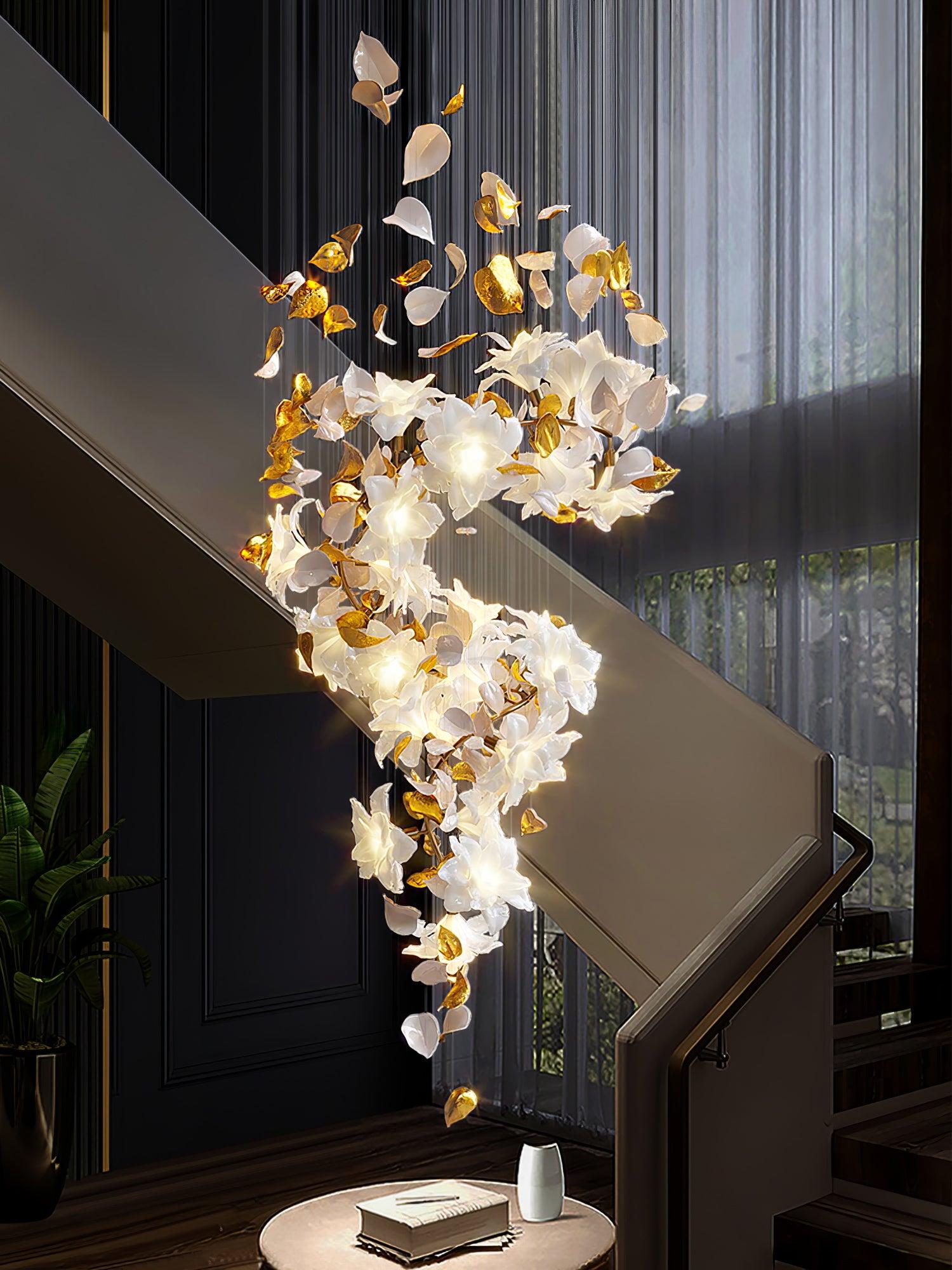 Flying Flowers Fluttering Chandelier with 6 Types - Luxehomezone