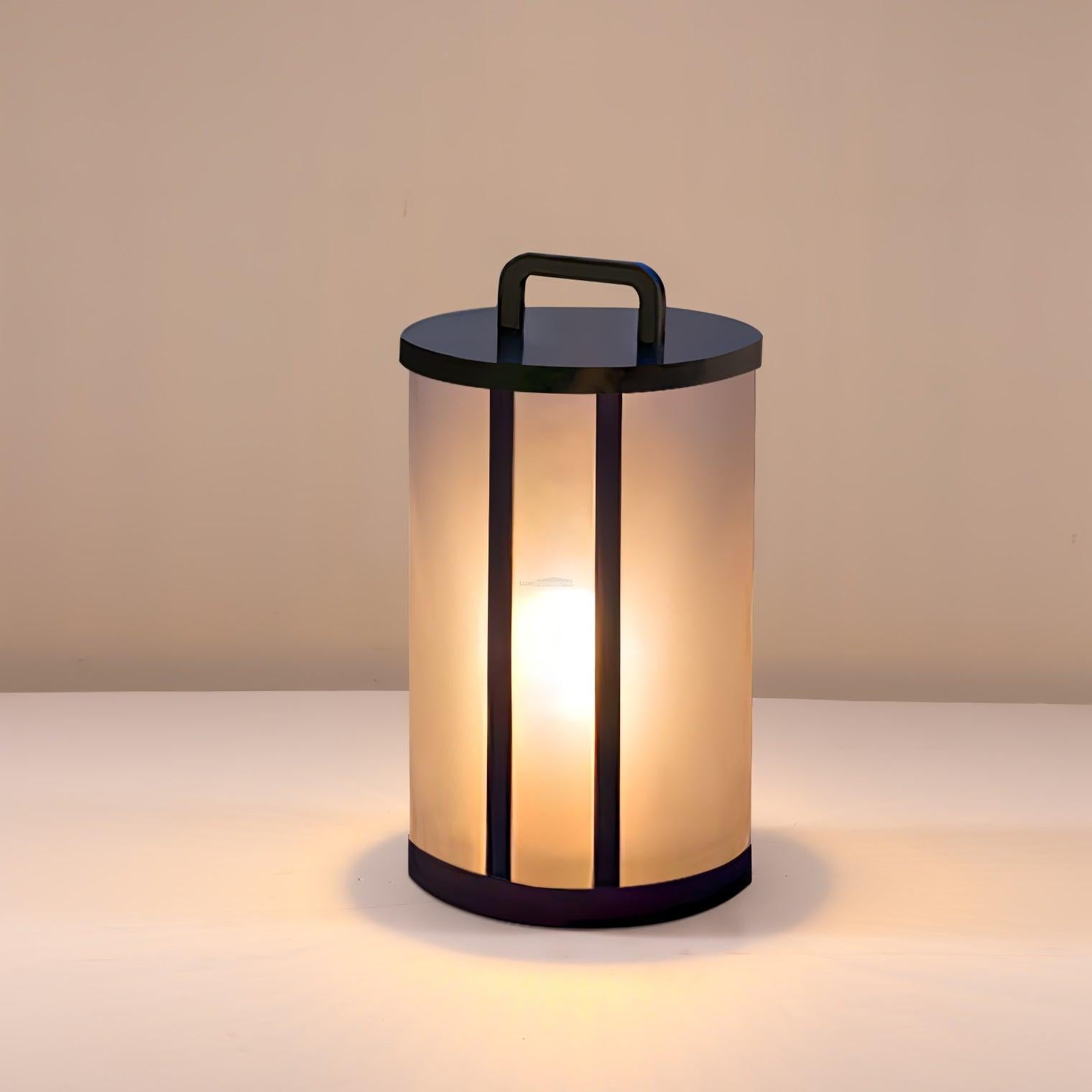 Round Pillar Acrylic Lantern Lamp for Outdoor - Luxehomezone