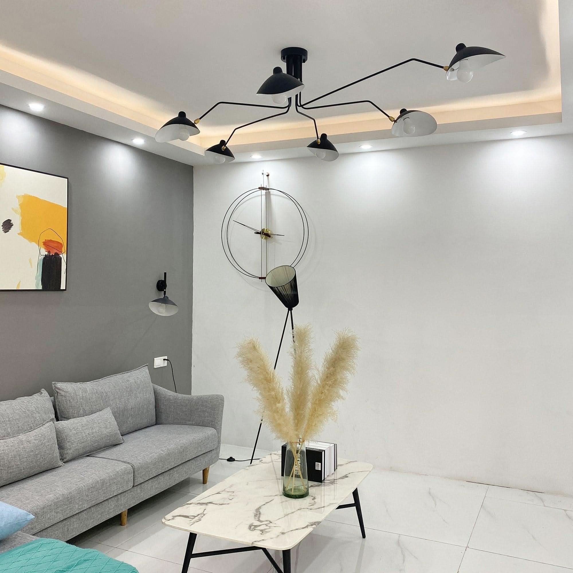 Serge Mouille Ceiling Light Style A - Luxehomezone