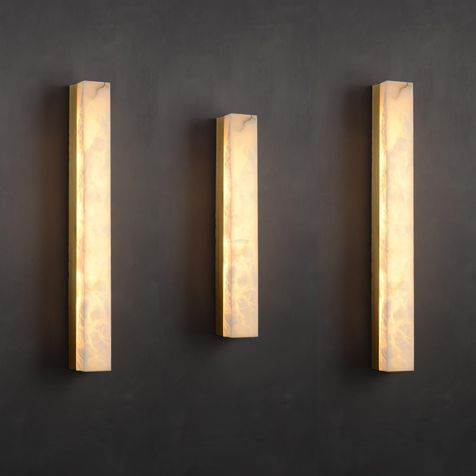 Emerson Alabaster Wall Sconce - Luxehomezone