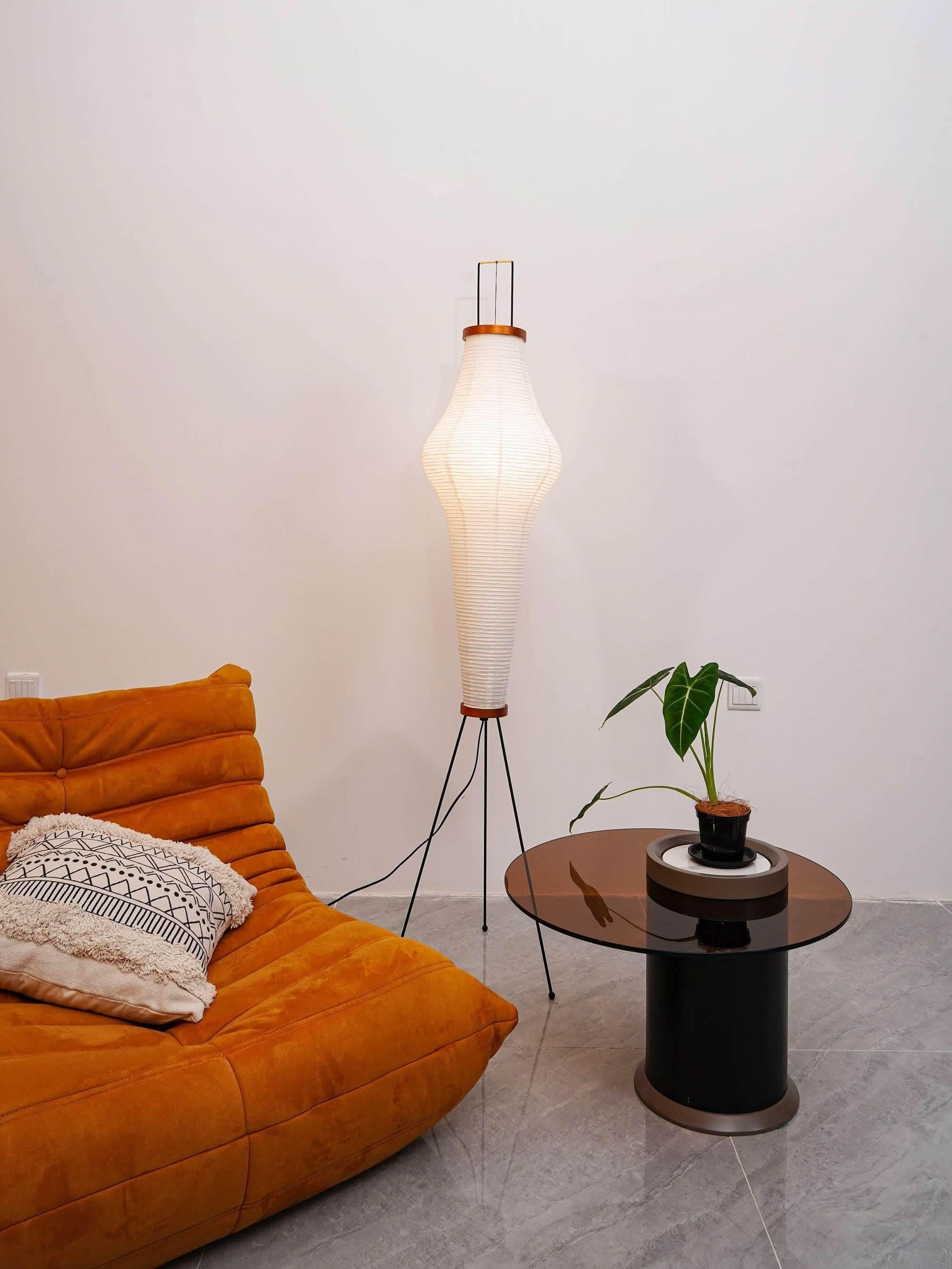 Akari Paper Floor Lamp - Luxehomezone