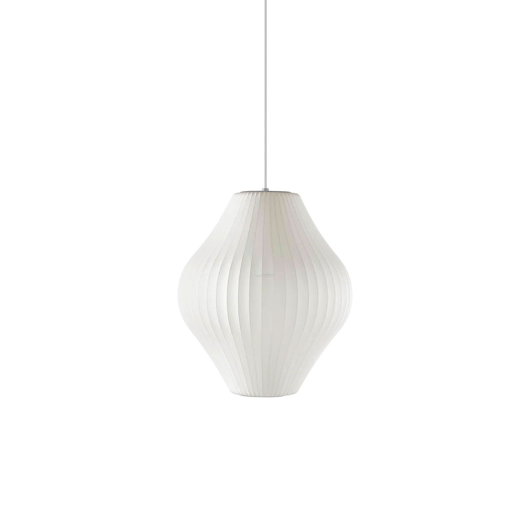 Bubble Pendant Light with Artificial Silk Lampshade - Luxehomezone