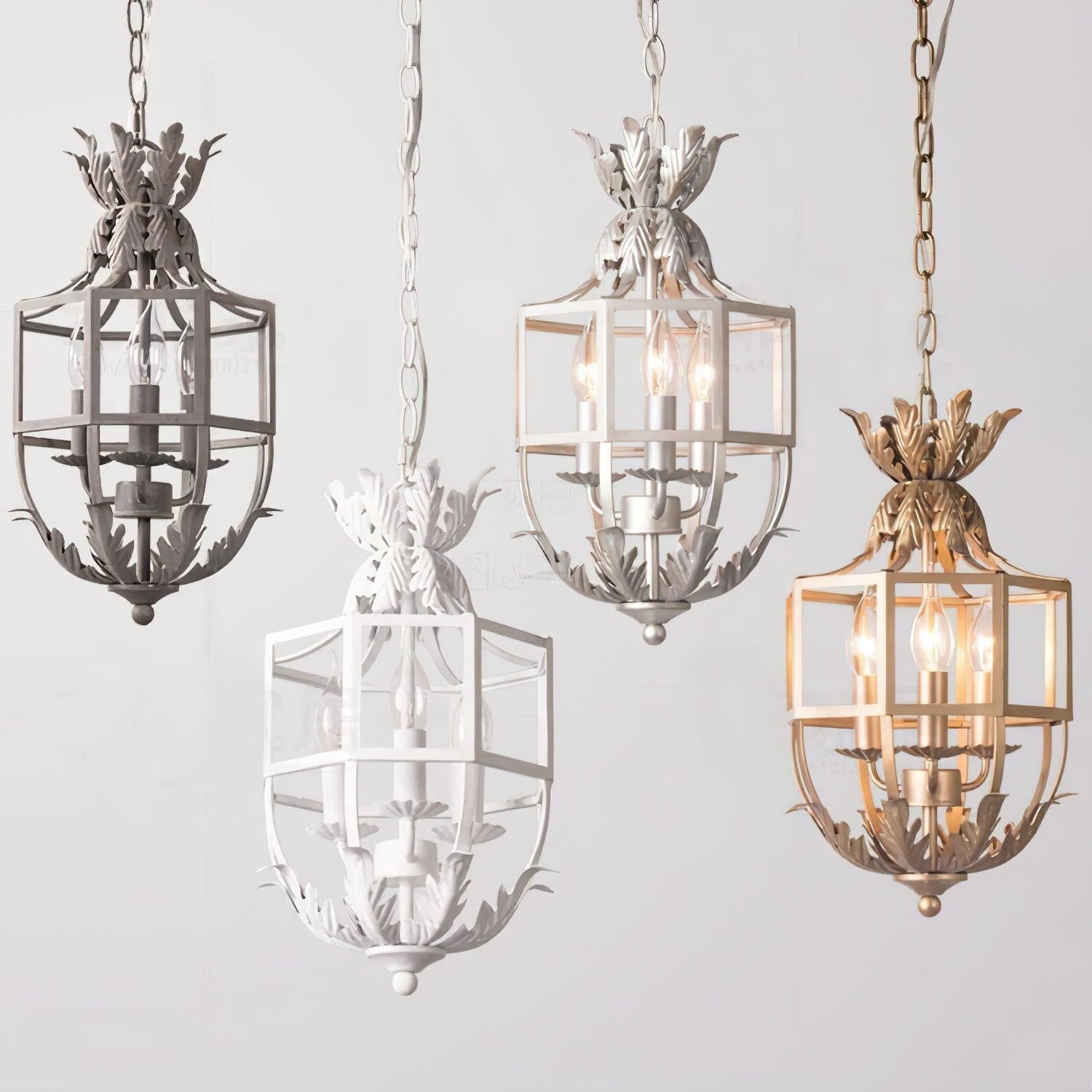 Lustre Retro Cage Chandelier Φ 11″ - Genteel-1-Luxehomezone