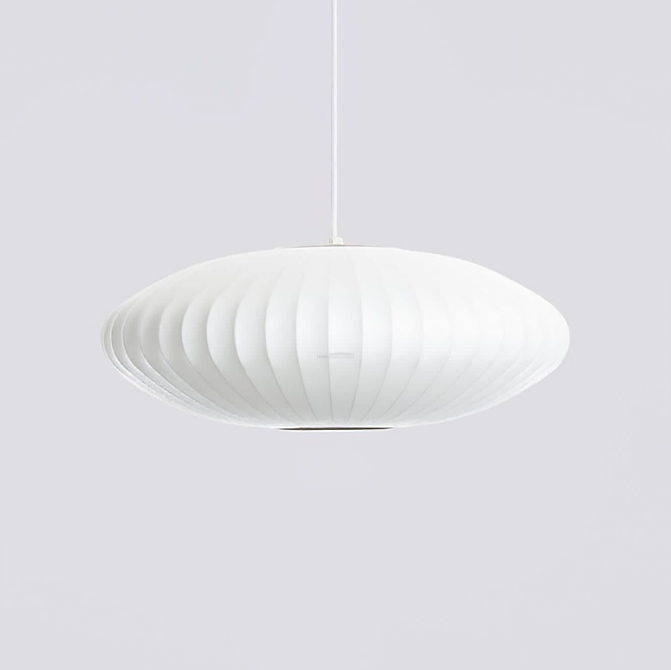 Bubble Pendant Light with Artificial Silk Lampshade - Luxehomezone