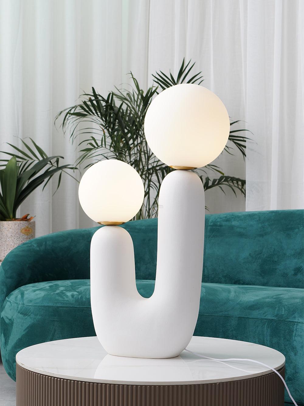 Oo Ceramics Table Lamp ∅ 22.4″ - Candy-1-Luxehomezone