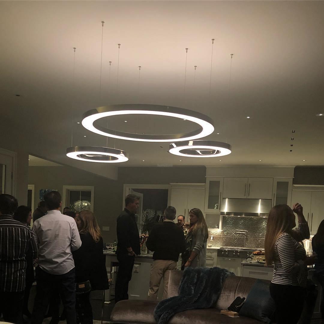 Ring LED Pendant - Straps-1-Luxehomezone