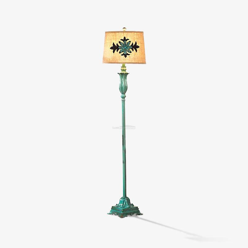 Lark Floor Lamp ∅ 16.5″ - Drapery-1-Luxehomezone