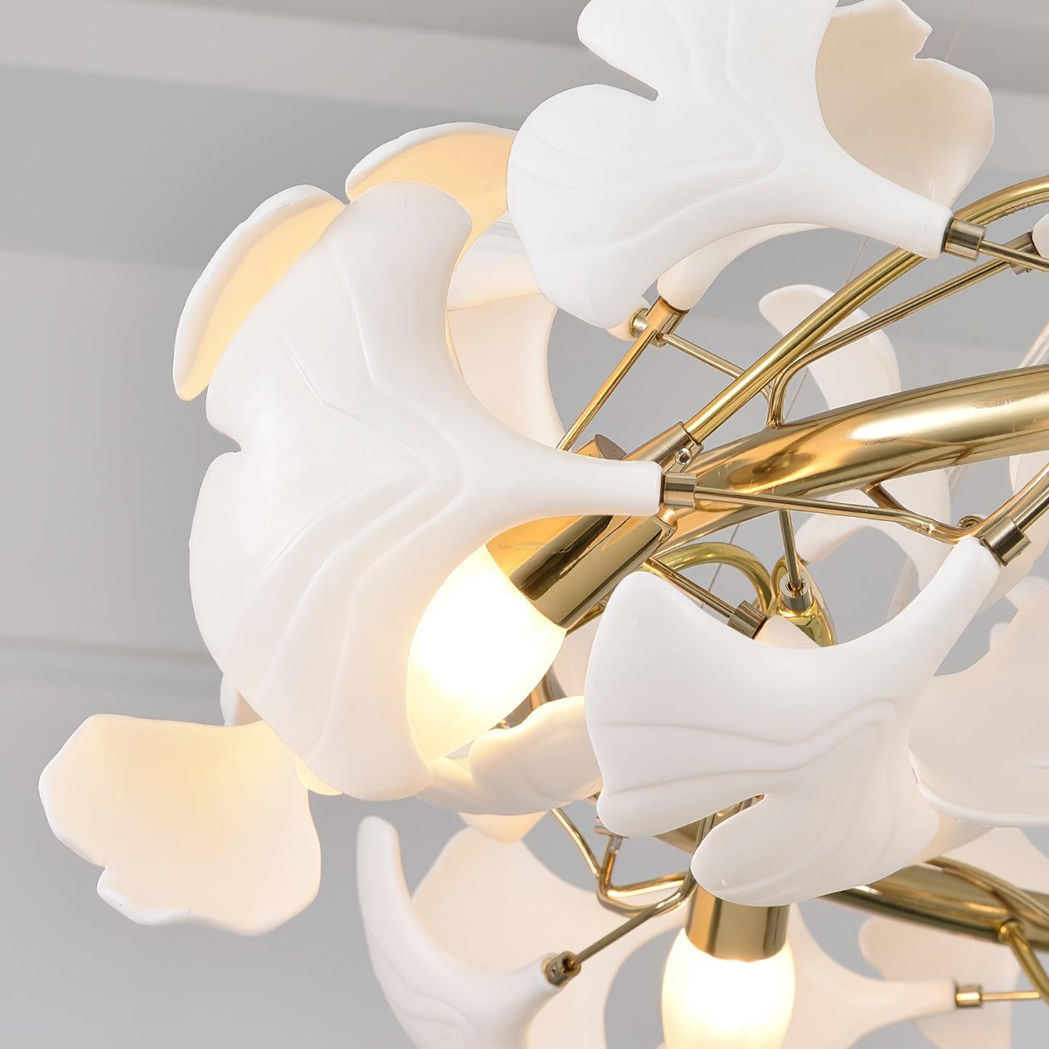 Ginkgo Chandelier Style K