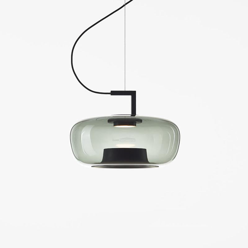 Doppelte Pendant - Art Glass-1-Luxehomezone