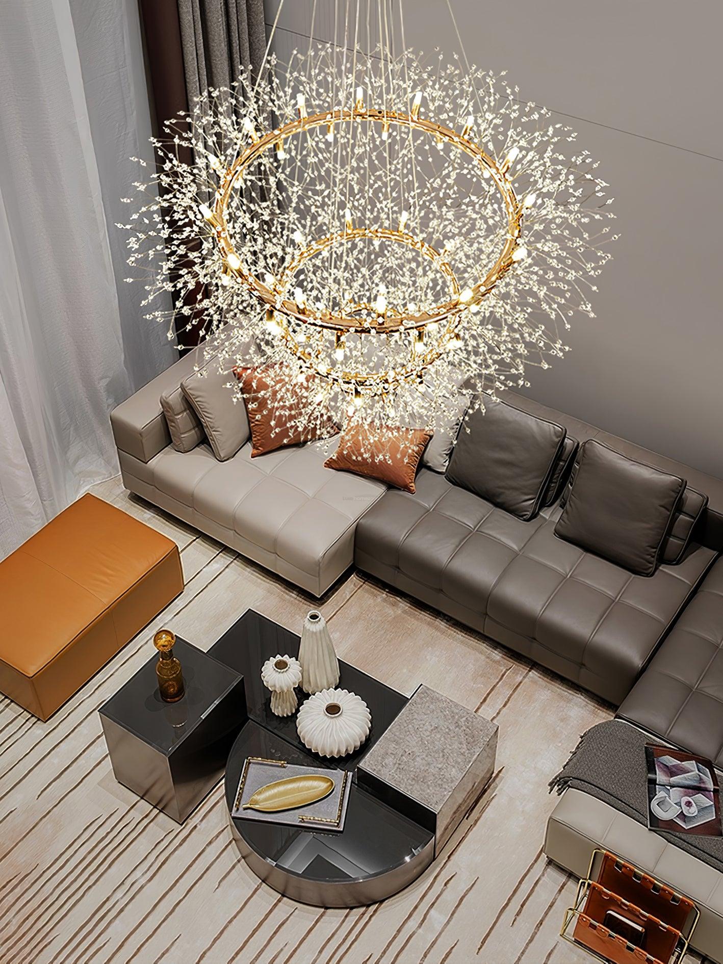 Dandelion Chandelier Bloom - Urchin-1-Luxehomezone