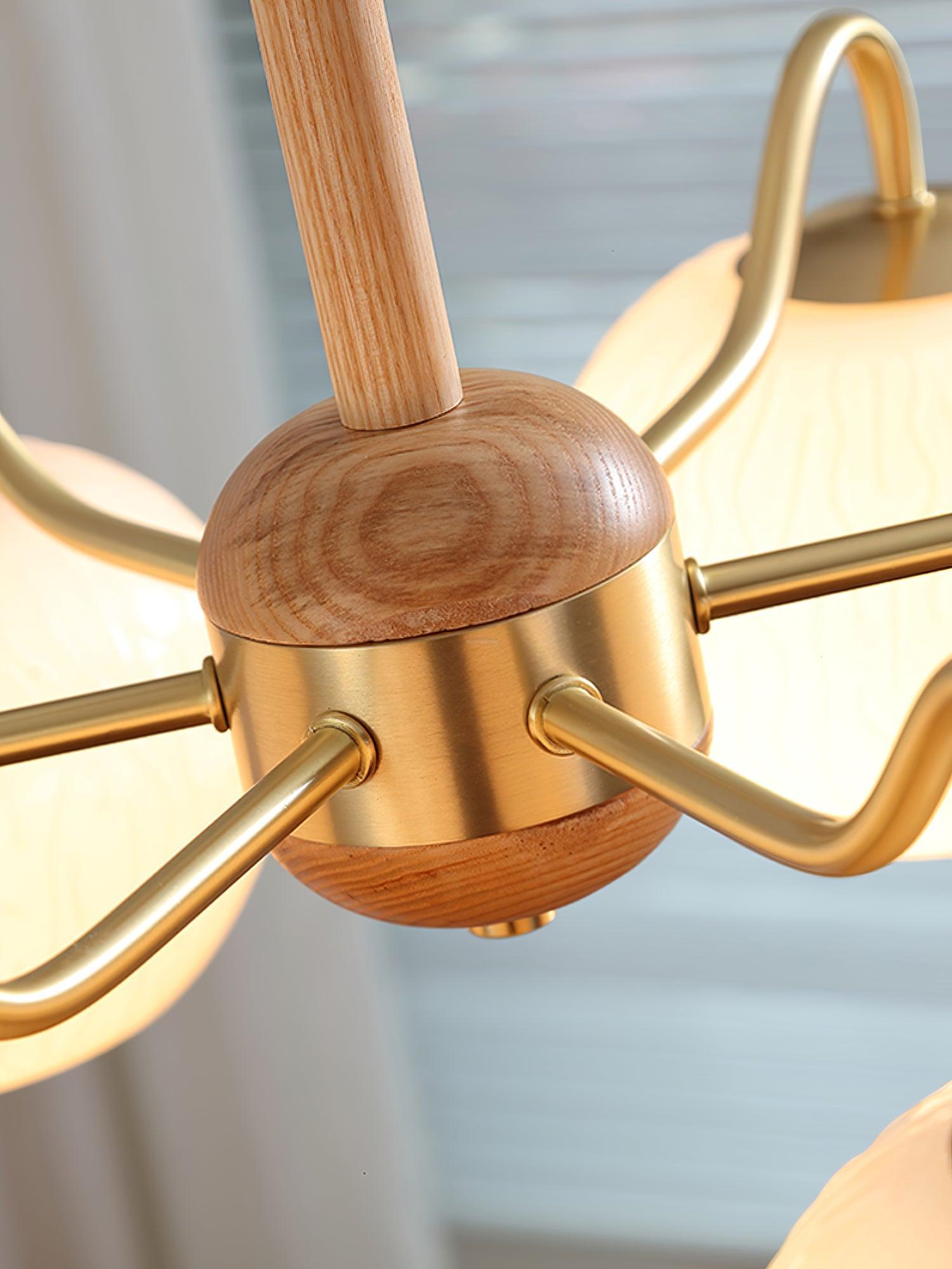 Hans Bergstrom Chandelier ∅ 22.8″ - Bend-1-Luxehomezone