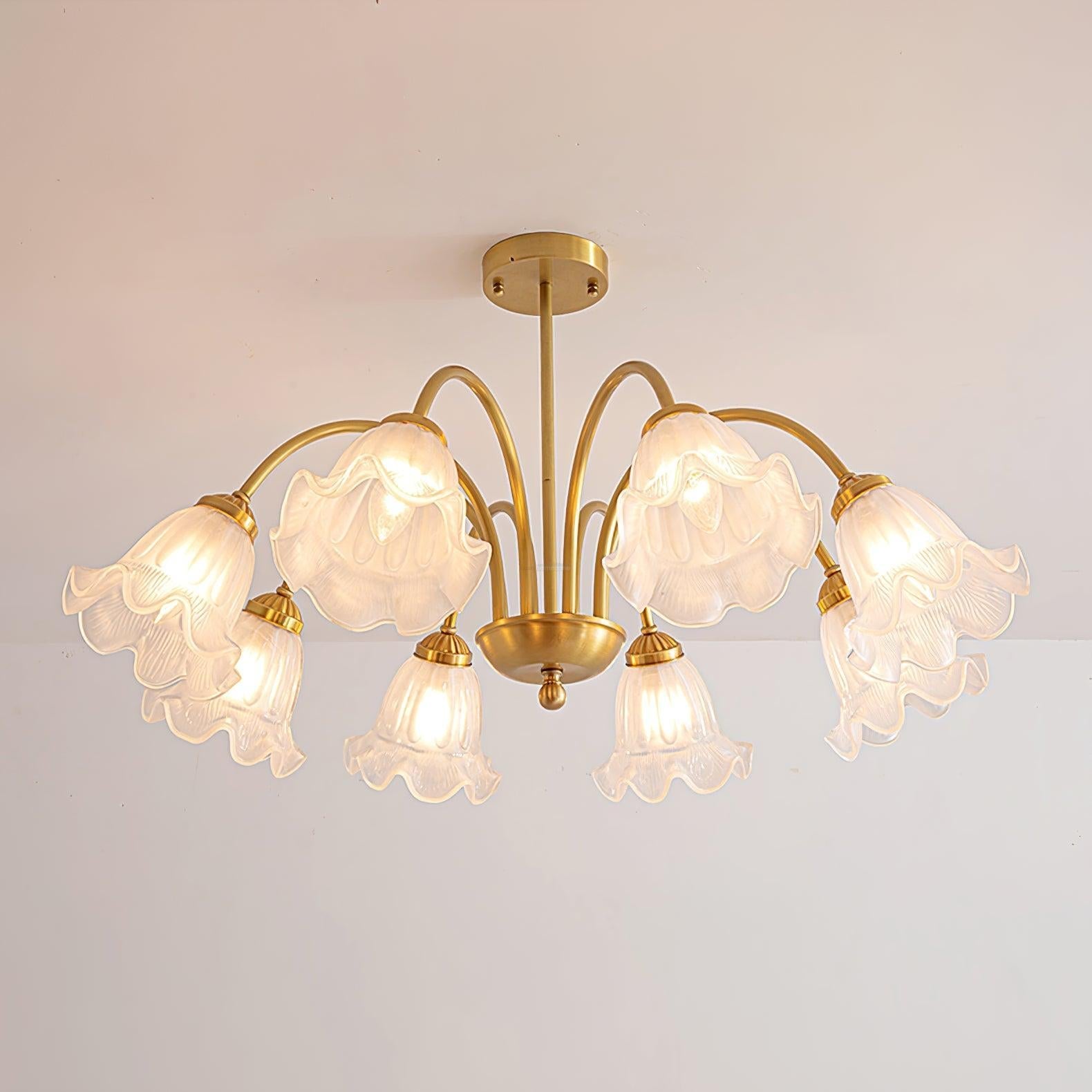 Lily Chandelier ∅ 21.7″ ~31.5'' - Luxehomezone