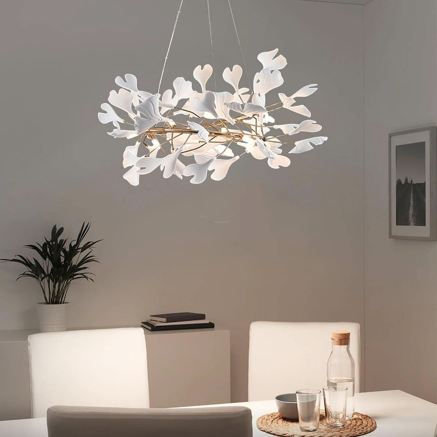 Gingko Chandelier Style U - Luxehomezone
