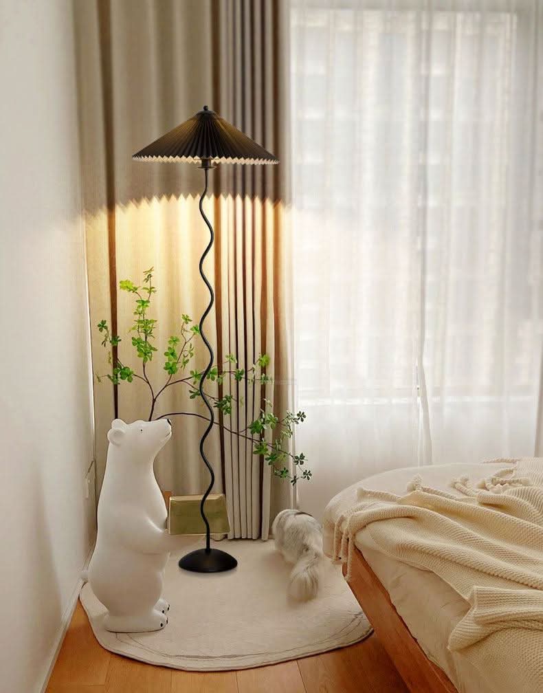 Squiggle Floor Lamp ∅ 17″ - Luxehomezone