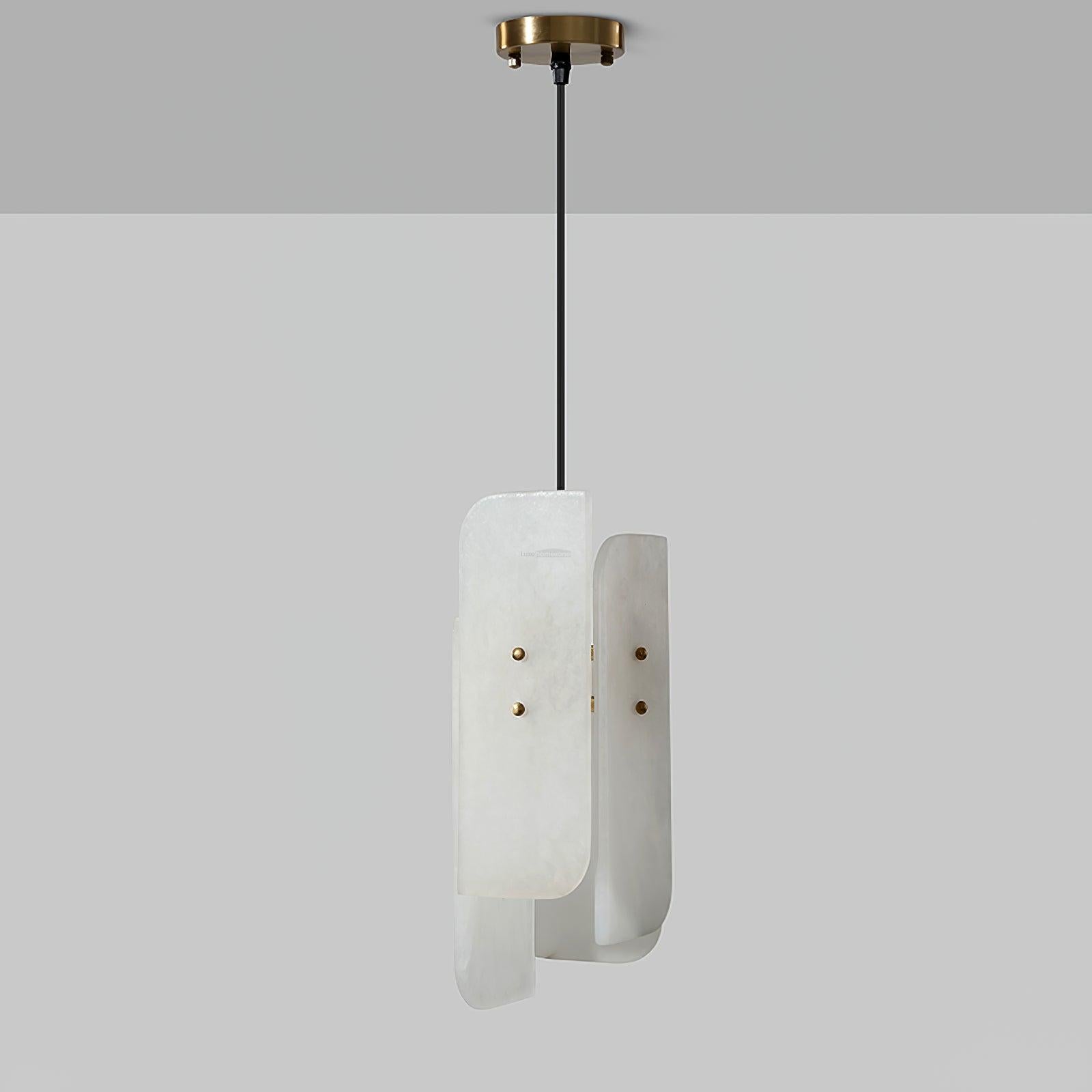 Megalith Alabaster Mini  Pendant Light - Alabaster, Alabaster Pendant-1-Luxehomezone